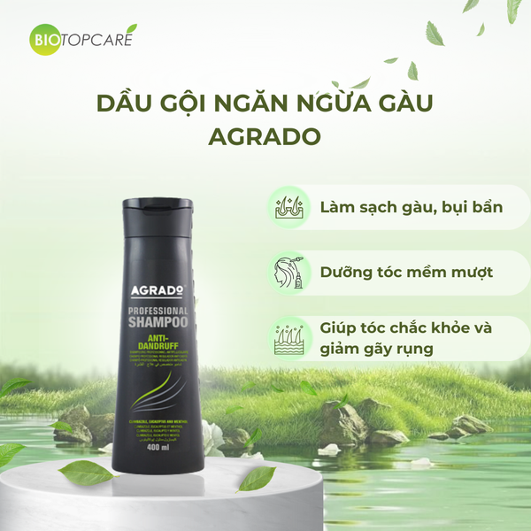 Dầu gội Agrado ngăn ngừa gàu 400ml