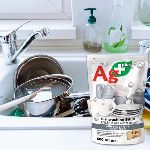 Nước Rửa Bát Bio Formula Ag+ Dạng Túi 500ml