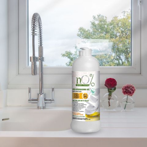 Gel rửa chén bát nO% Green Home Eco với mù tạt 500ml
