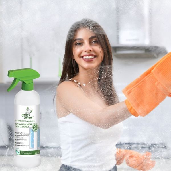 Nước lau kính và gương Eco Control 500ml