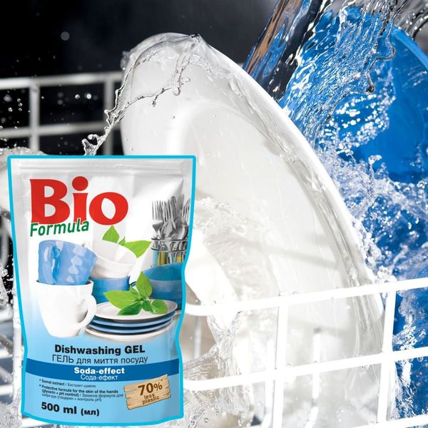 Nước rửa bát Bio Formula Soda dạng túi 500ml