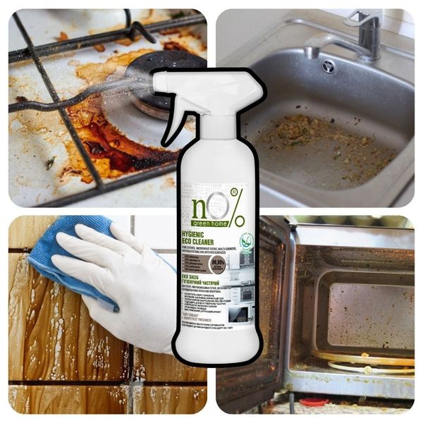 Nước tẩy rửa vệ sinh nhà bếp nO% Green Home Eco 500ml