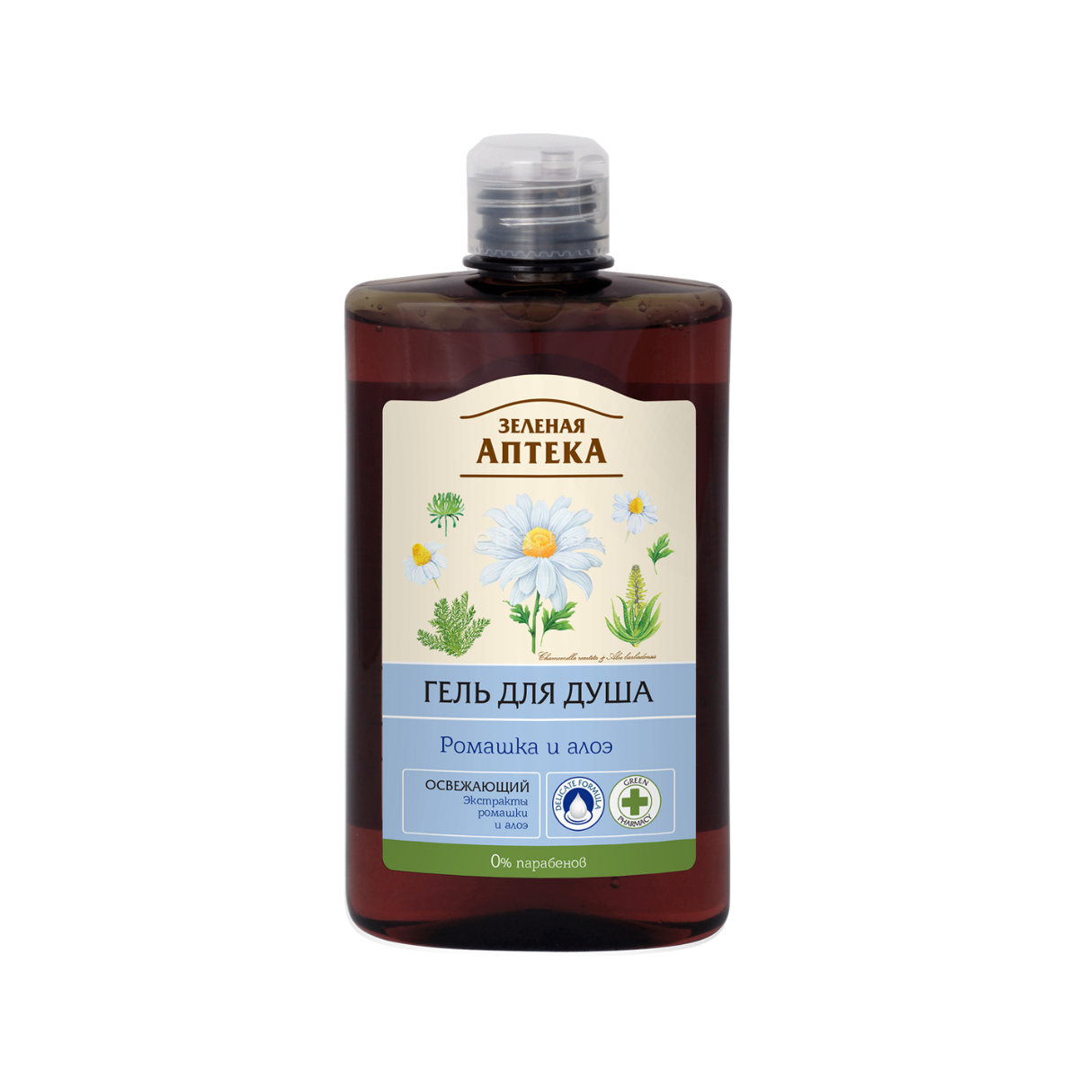Gel tắm dưỡng da Zelenaya Apteka chiết xuất Hoa Cúc La Mã 400ml - BioT ...
