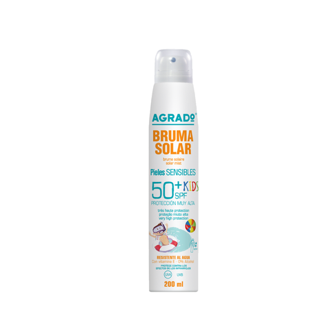Xịt chống nắng Agrado SPF50+ dành cho trẻ em 200ml