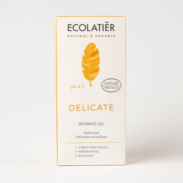 Dung dịch vệ sinh ECOLATIER Delicate dùng cho thời kỳ nhạy cảm 250ml