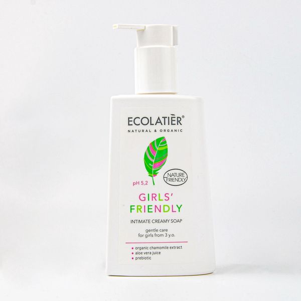 Dung dịch vệ sinh ECOLATIER Girls’ Friendly dành cho bé gái từ 3 tuổi trở lên 250ml