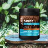 Kem ủ xả Dr. Sante Keratin phục hồi cấu trúc tóc 1000ml