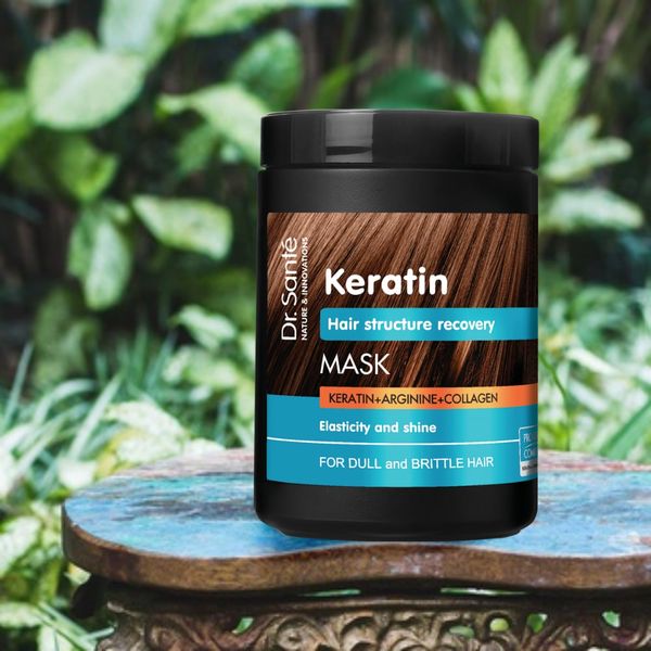 Kem ủ Dr.Sante Keratin phục hồi cấu trúc tóc 1000ml