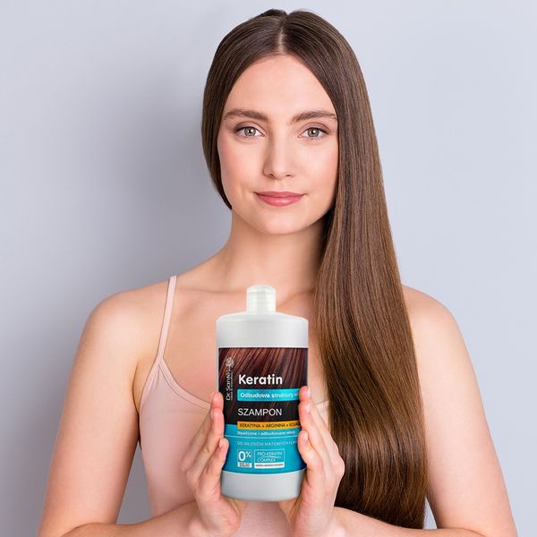 Dầu gội Dr.Sante Keratin phục hồi cấu trúc tóc 1000ml