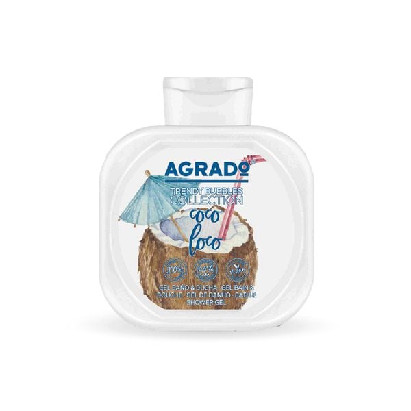 Sữa tắm Agrado hương dừa 750ml