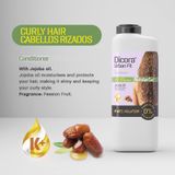 Dầu gội - xả dành cho tóc xoăn Dicora Urban Fit chiết xuất tinh dầu Jojoba 400ml