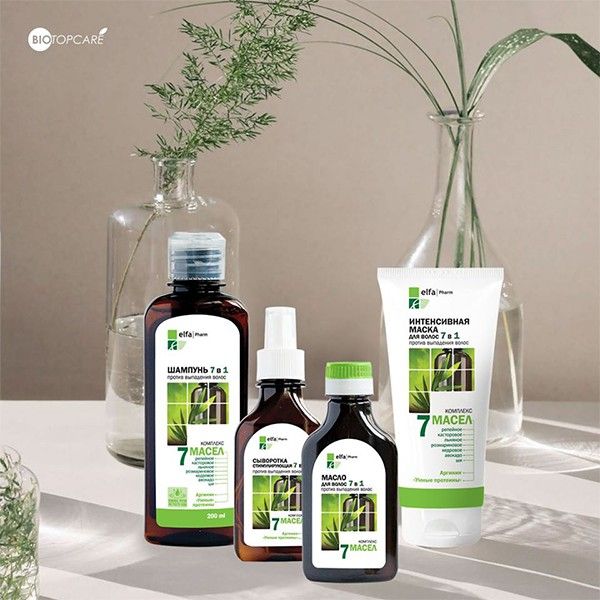 [HSD 07/2026] - Serum kích thích mọc tóc Elfa Pharm 7in1 chiết xuất 7 loại tinh dầu thảo dược 100ml