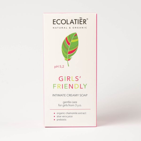 Dung dịch vệ sinh ECOLATIER Girls’ Friendly dành cho bé gái từ 3 tuổi trở lên 250ml