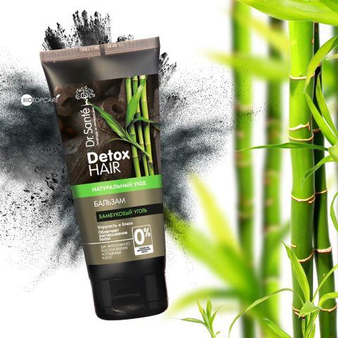 Dầu xả nuôi dưỡng tóc Dr. Sante Detox Hair Than Tre Hoạt Tính 200ml