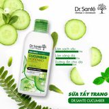 Sữa tẩy trang làm sạch sâu Dr. Santé Cucumber Balance Control 200ml