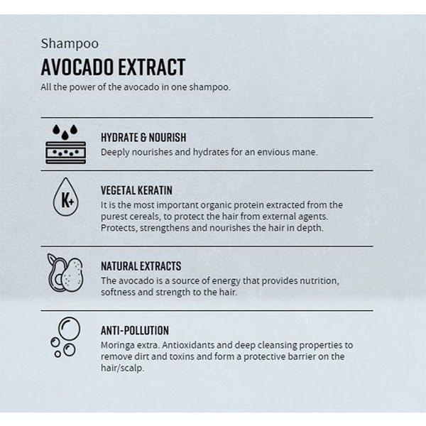 Combo Dầu gội - xả Dicora Urban Fit chiết xuất trái Bơ dành cho mọi loại tóc 400ml