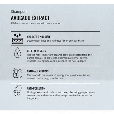 Combo Dầu gội - xả Dicora Urban Fit chiết xuất trái Bơ dành cho mọi loại tóc 400ml