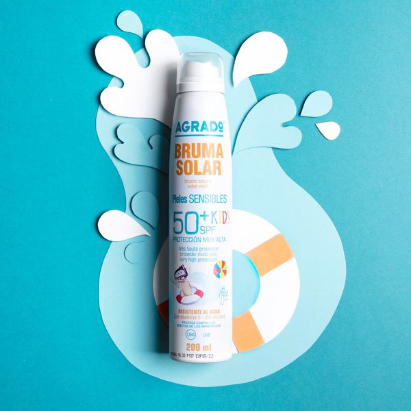 Xịt chống nắng Agrado SPF50+ dành cho trẻ em 200ml