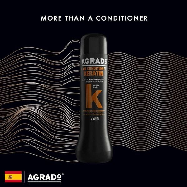 Dầu xả Agrado Keratin dành cho mọi loại tóc 750ml