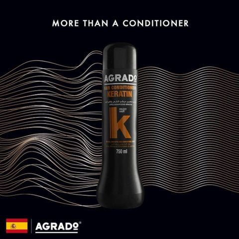 Dầu xả Agrado Keratin dành cho mọi loại tóc 750ml