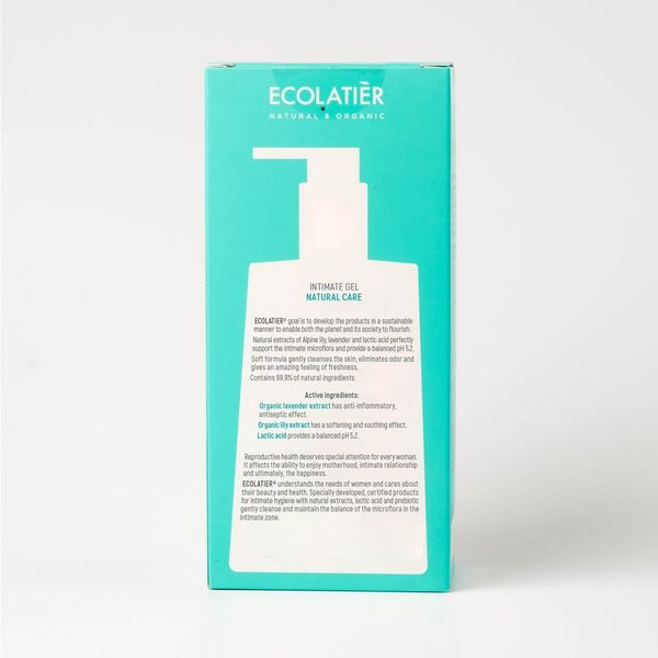 Dung dịch vệ sinh ECOLATIER Natural Care chăm sóc nhẹ nhàng 250ml