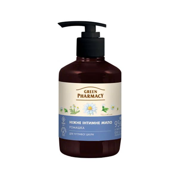 Dung Dịch Vệ Sinh Phụ Nữ Green Pharmacy Hoa Cúc 370ml