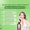 Dầu gội Green Pharmacy chống rụng tóc cây ngưu bàng và protein lúa mì 350ml