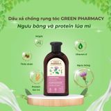 Dầu xả Green Pharmacy chống rụng tóc cây ngưu bàng và protein lúa mì 300ml