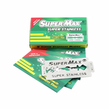  Lưỡi lam, hộp 100 lưỡi, thương hiệu Super Max, sản xuất tại Trung Quốc, sắc bén và bền bỉ 