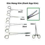  Kẹp kim y tế - kìm mang kim 12/14cm 