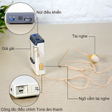  Máy Trợ Thính Có Dây RIONET HA-20DX Nhật Bản - Giải Pháp Nghe Rõ Cho Người Già, Nghe Kém, Điếc 