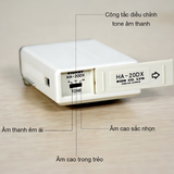  Máy Trợ Thính Có Dây RIONET HA-20DX Nhật Bản - Giải Pháp Nghe Rõ Cho Người Già, Nghe Kém, Điếc 