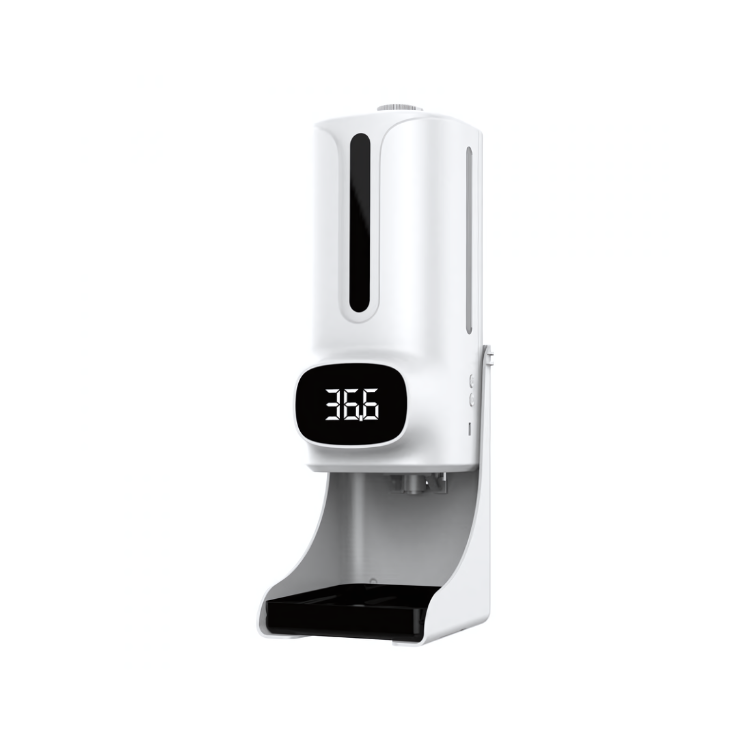  Máy đo thân nhiệt và rửa tay, model K9 Pro Plus Dual, thiết bị tiện dụng, sản xuất tại Trung Quốc 