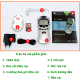  Máy massage 4 miếng dán, thiết bị thư giãn cơ bắp, dễ sử dụng và hiệu quả 