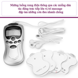  Máy massage 4 miếng dán, thiết bị thư giãn cơ bắp, dễ sử dụng và hiệu quả 