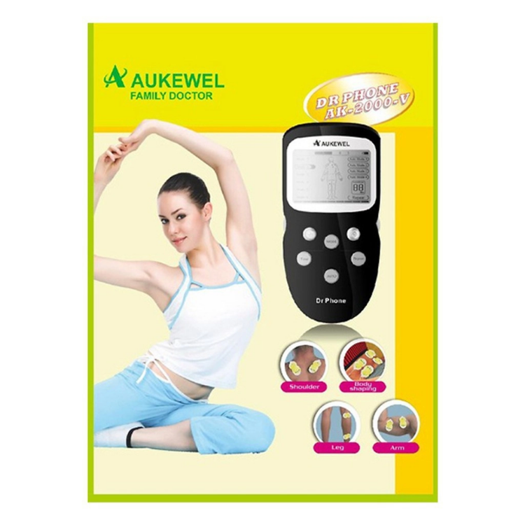  Máy massage 8 miếng dán Akuewel AK-2000-V, thiết bị chăm sóc sức khỏe Doctor Care, sản xuất tại Trung Quốc 