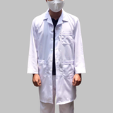  Áo Blouse (Blue) Bác Sĩ Tay Ngắn, Tay Dài Mỏng Nhẹ, Thoáng Mát, Thấm Hút Mồ Hôi Tốt Cho Nam 