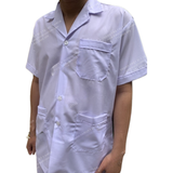  Áo Blouse (Blue) Bác Sĩ Tay Ngắn, Tay Dài Mỏng Nhẹ, Thoáng Mát, Thấm Hút Mồ Hôi Tốt Cho Nam 