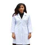  Áo Blouse (Blue) Bác Sĩ Tay Ngắn, Tay Dài Mỏng Nhẹ, Thoáng Mát, Thấm Hút Mồ Hôi Tốt Cho Nữ 