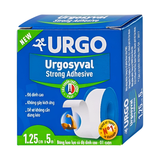  Băng keo lụa 1.25x5, cuộn tiện dụng, sản xuất tại Thái Lan, thương hiệu URGO 