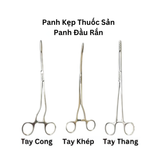  Panh kẹp thuốc sản, panh đầu rắn, dụng cụ y tế chuyên dụng, sản xuất tại Pakistan 