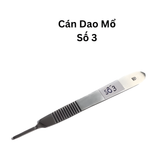  Cán dao số 3, dụng cụ y tế chính xác, hỗ trợ phẫu thuật hiệu quả 