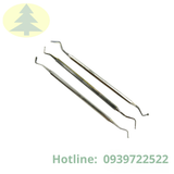  Cây trám răng 2 đầu tròn, dụng cụ nhồi nha khoa, chất lượng cao 