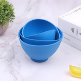  Chén silicone/bát cao su đa năng, trộn mặt nạ spa hoặc trộn bột nha khoa, tiện dụng và dễ vệ sinh 