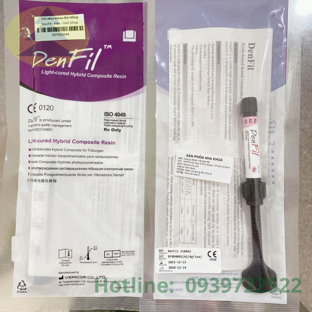 DENFILL ĐẶC - Đóng gói chuyên nghiệp