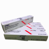  Giấy cắn than thường, dùng trong nha khoa để ghi dấu khớp cắn, thương hiệu Henel, hộp 10 xấp, sản xuất tại Mỹ 