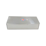  Hộp inox vuông, chất liệu bền bỉ, dễ vệ sinh, dùng trong y tế và gia đình 