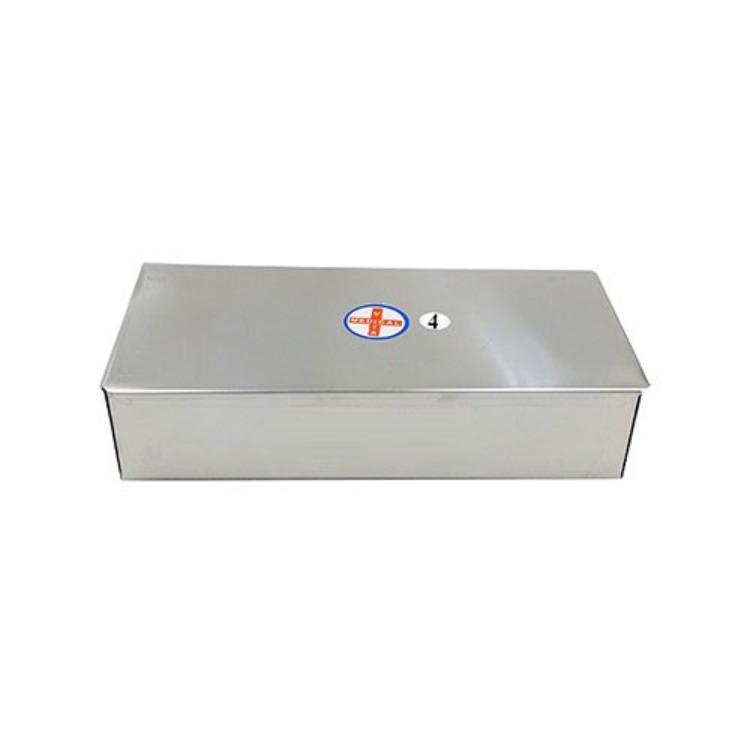  Hộp inox vuông, chất liệu bền bỉ, dễ vệ sinh, dùng trong y tế và gia đình 