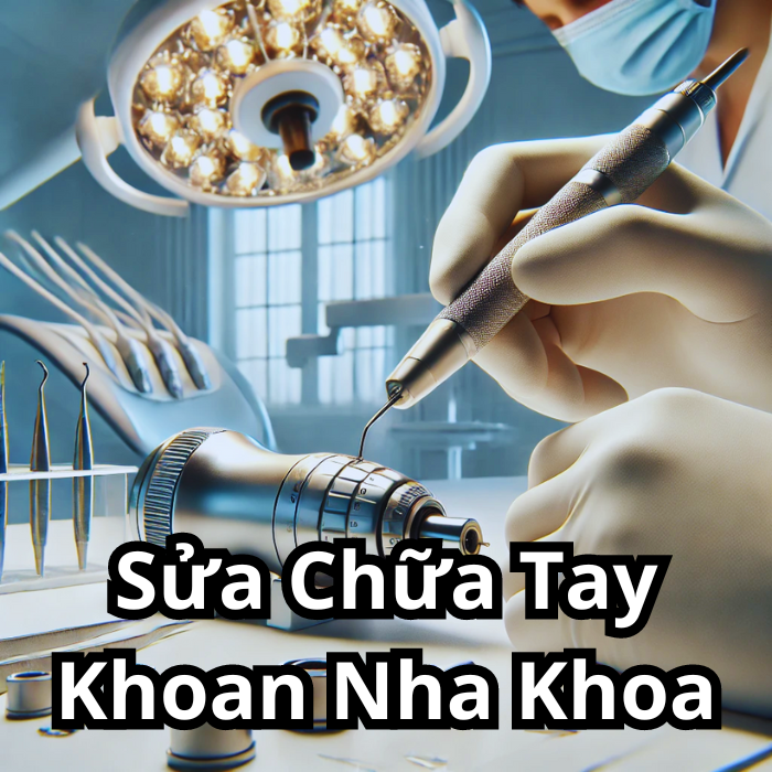  Sửa Chữa Tay Khoan Nha Khoa ( giá tuỳ theo thiết bị ) 