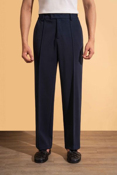Quần trousers xanh trơn - QSN003